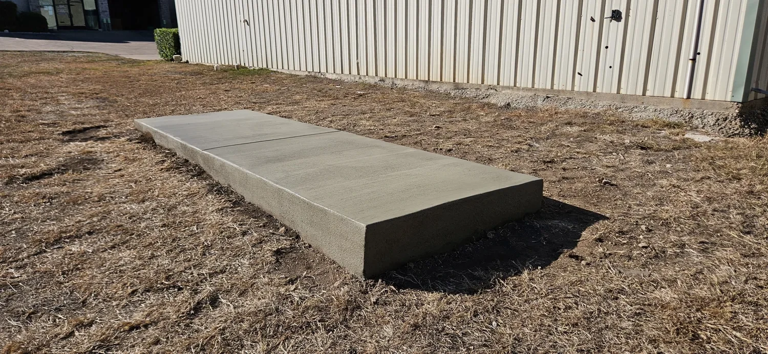 The base is the whole job by Lucky&rsquo;s Concrete in Lubbock