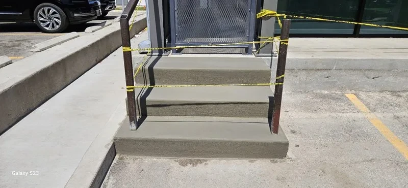 Steps that stay put and stay even by Lucky&rsquo;s Concrete in Lubbock